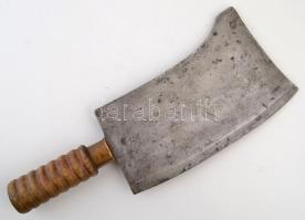 Régi húsvágó bárd, 36×14,5 cm