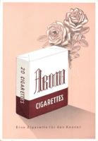 Eine Zigarette für den Kenner / Aroma cigarettes advertisement card (EK)