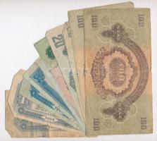 1944. 1P-100P (10x) "A Vörös Hadsereg Parancsnoksága" T:III,III-