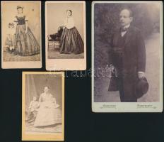 8 db régi fotó Strelisky és más 7x11 cm 11x17 cm