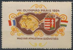 1924 A párizsi olimpiára kiadott magyar levélzáró