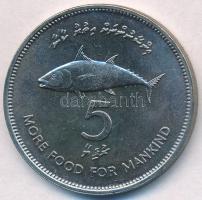 Maldiv-szigetek 1977. 5R Cu-Ni FAO T:1- Maldive Islands 1977. 5 Rufiyaa Cu-Ni FAO C:AU Krause KM#55