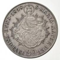 1848B 20kr Ag "V. Ferdinánd" T:1- juszt.
Adamo B5