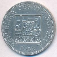 Csehszlovákia 1932. 10K Ag T:2-
Czechoslovakia 1932. 10 Korun Ag C:VF