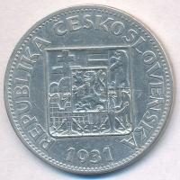 Csehszlovákia 1931. 10K Ag T:2 
Czechoslovakia 1931. 10 Korun Ag C:XF