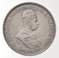 1896KB 1K Ag "Millenium" eredeti bordó "Milleniumi Koronaérem - 1896" díszdobozb...