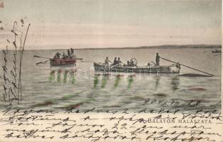 Balaton halászokkal