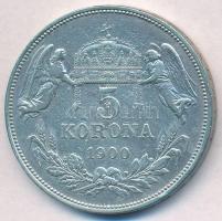 1900KB 5K Ag "Ferenc József" T:2,2- Adamo K7