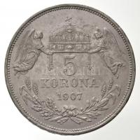 1907KB 5K Ag "Ferenc József" T:1- apró ph.
Adamo K7