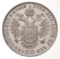 1856B 20kr Ag "Ferenc József" T:1-
Adamo M11