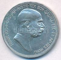 Ausztria 1908. 1K Ag "Ferenc József - Jubileum" T:1- Austria 1908. 1 Corona Ag "Franz...