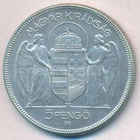 1930. 5P Ag "Horthy jobbra" T:2
Adamo P8