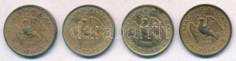 1946-1950. 10f tombak (4xklf) Teljes sor! T:1-,2
Adamo F3