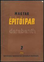 1956 Magyar Építőipar 1956. V. évf. 2. szám.