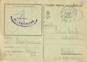 1942 Fehér Húsvét Oroszországban. Második világháborús tábori posta, M. kir. haditudósító osztag kia...