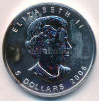 Kanada 2006. 5$ Ag "II. Erzsébet" T:1- patina Canada 2006. 5 Dollars Ag "Elisabeth II" C:AU patina