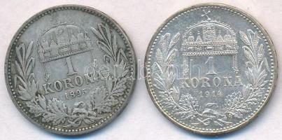 1895KB-1914KB 1K Ag "Ferenc József" (2x) T:2-,1-
Adamo K5,K5.1