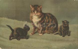 Cats. Wenau-Pastell No. 938. litho