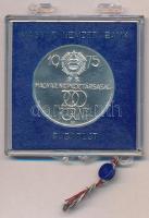 1975. 200Ft Ag "Felszabadulás" eredeti, plombált MNB plasztiktokban T:BU 
Adamo EM46