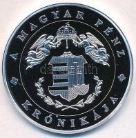 DN "A magyar pénz krónikája - A Rákosi korszak" Ag emlékérem tanúsítvánnyal (20g/0.999/38,...