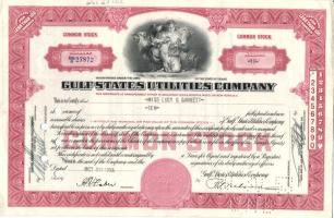 USA 1953-70. 6db klf dekoratív részvény