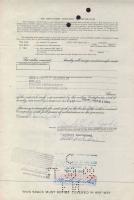 USA 1953-68. 6db klf dekoratív részvény