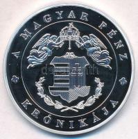 DN "A magyar pénz krónikája - Tatárjárás" Ag emlékérem tanúsítvánnyal (20g/0.999/38,61mm) ...