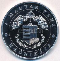 DN "A magyar pénz krónikája - Nato csatlakozás" Ag emlékérem tanúsítvánnyal (20g/0.999/38,...