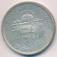 1938. 5P Ag "Szent István" T:2 ph.
Adamo P8.1