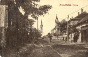 Kiskunhalas, Fő utca, Prager Zsigmond üzlete. W. L. Bp. 6331-6323. Pressburger Ferenc kiadása (EB)