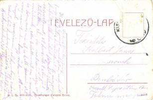 Kiskunhalas, Fő utca, Prager Zsigmond üzlete. W. L. Bp. 6331-6323. Pressburger Ferenc kiadása (EB)