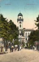 Komárom, Komárno; Klapka tér, Városháza, Klapka György szobor. L. & P. 4122. / square, town hall, statue (apró szakadás / tiny tear)