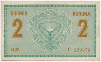1914. 2K "C" sorszámjel T:II,II-
Adamo K5