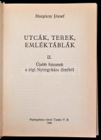 Margócsy József: Utcák, terek, emléktáblák. II. kötet. Újabb fejezetek a régi Nyíregyháza életéből. ...