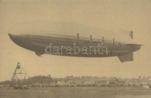 5 db MODERN reprint léghajós motívumlap / 5 modern reprint airships motive postcards