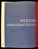 Sikota Győző: Herend porcelánművészete. Bp., 1976, Műszaki Könyvkiadó. Gazdag képanyaggal illusztrál...