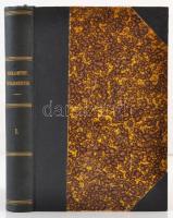 1891 Irodalomtörténeti közlemények. Szerk.: Ballagi Aladár. I. évfolyam. Bp., 1891, MTA, IV+510 p. Á...