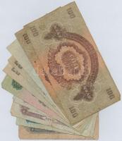 1944. 1P-100P (10x) "A Vörös Hadsereg Parancsnoksága" T:III,III-