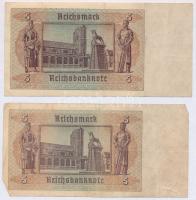 Német Harmadik Birodalom 1942. 5M (2x) T:III
German Third Reich 1942. 5 Mark (2x) C:F