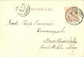 Budapest VII. Keleti pályaudvar, Baross-szobor leleplezési ünnepsége, tömeg. Schmidt Edgar kiadása (...