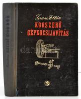 Ternai Zoltán: Korszerű gépkocsijavítás. Bp., 1961, Műszaki. Sérült félvászon kötésben.