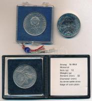 1980. 100Ft "Szovjet-magyar közös űrrepülés" eredeti, plombált MNB plasztiktokban + 1981. ...