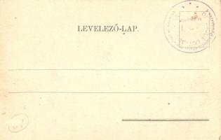 Szolnok, Fodor D. Nemzeti Szálloda, étterem és kávéház, táncterem belső. Czettel és Deutsch fénynyom...