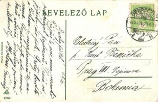 Szolnok, Újváros látképe. Wachs Pál kiadása (EK)