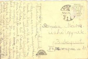 Szolnok, mozaiklap: Fa- és fémipari iskola, Polgári fiúiskola, Verseghy gimnázium, Leánygimnázium, F...