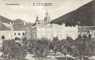 Trencsénteplic with jewish bath