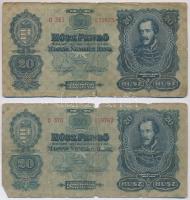 1930. 20P (4x) T:III-