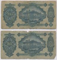 1930. 20P (4x) T:III-