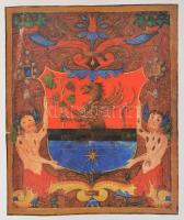 Nyulásziné Straub Éva: Öt évszázad címerei a Magyar Országos Levéltár címerein. Bp., 1987, Corvina. ...