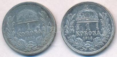 1893KB-1915KB 1K Ag "Ferenc József" (2x) T:3,2
Adamo K5,K5.1